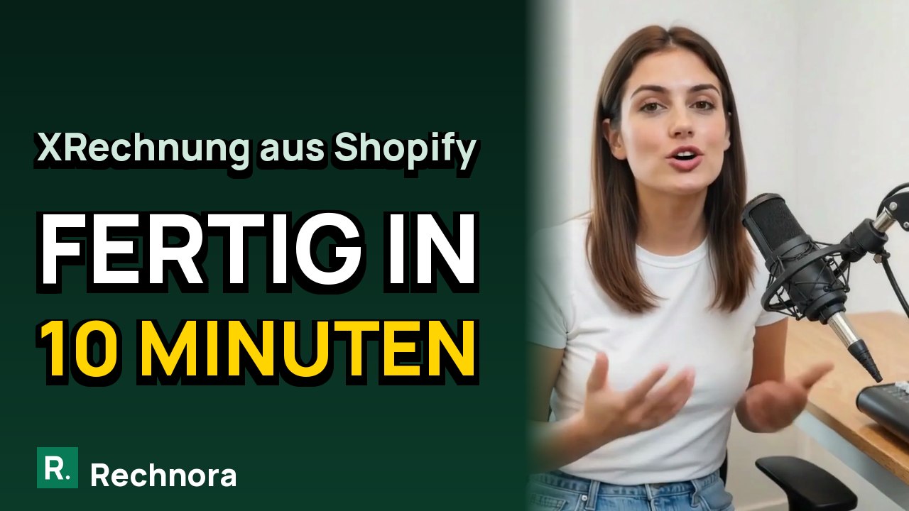 Video-Vorschaubild: XRechnung aus Shopify erstellen: So geht's Schritt für Schritt (2026)